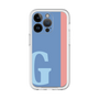 Slim Protection Premium Case［ オリジナル - initial color line - G blue ］