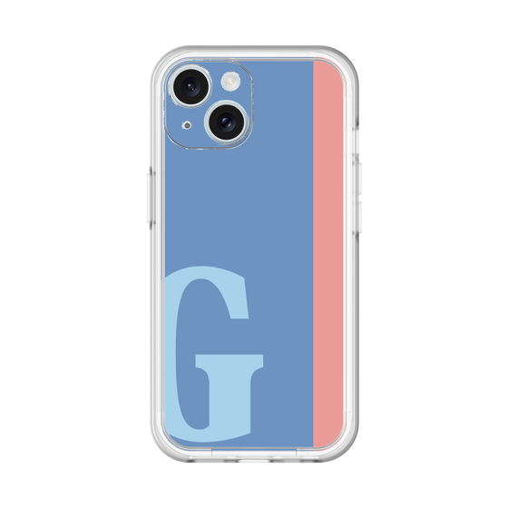 Slim Protection Premium Case［ オリジナル - initial color line - G blue ］