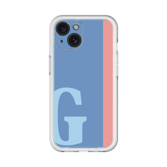Slim Protection Premium Case［ オリジナル - initial color line - G blue ］