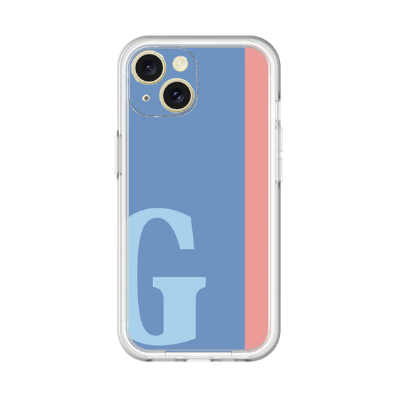 Slim Protection Premium Case［ オリジナル - initial color line - G blue ］