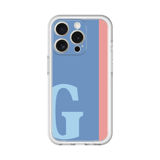Slim Protection Premium Case［ オリジナル - initial color line - G blue ］
