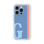 Slim Protection Premium Case［ オリジナル - initial color line - G blue ］