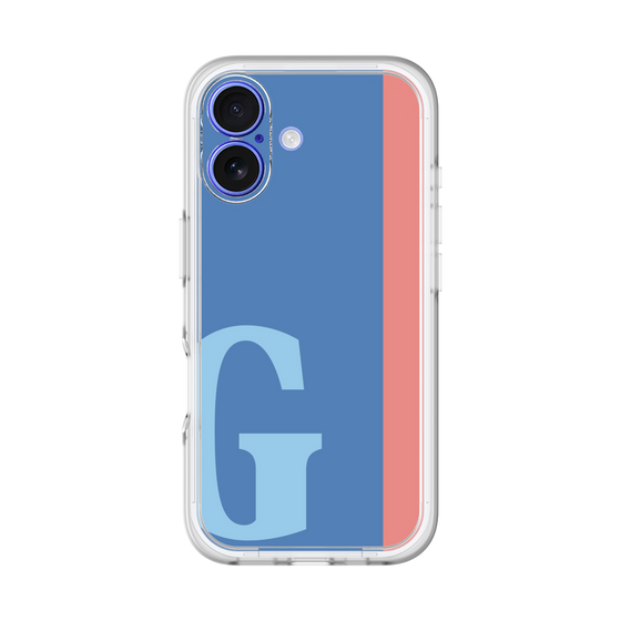 Slim Protection Premium Case［ オリジナル - initial color line - G blue ］