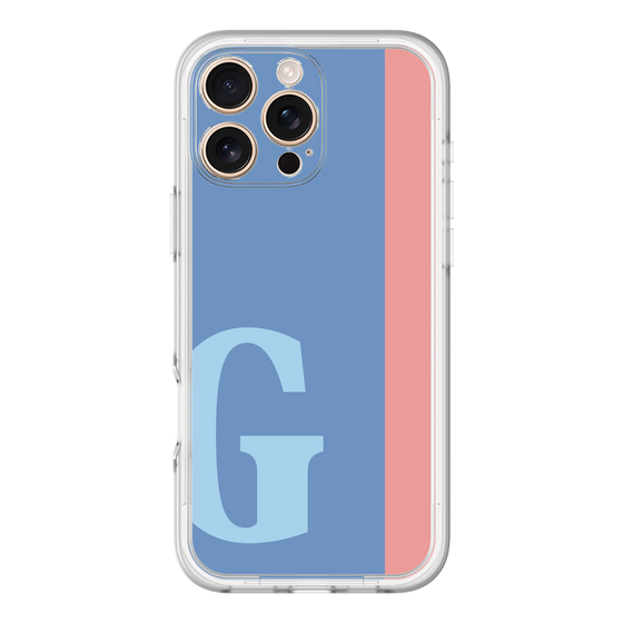 Slim Protection Premium Case［ オリジナル - initial color line - G blue ］