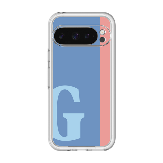 Slim Protection Premium Case［ オリジナル - initial color line - G blue ］