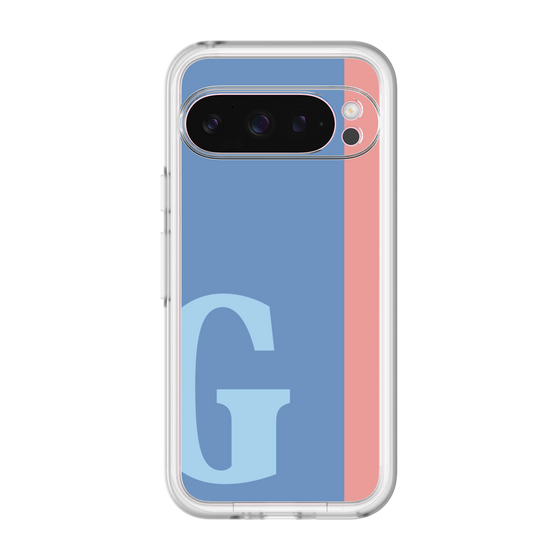 Slim Protection Premium Case［ オリジナル - initial color line - G blue ］