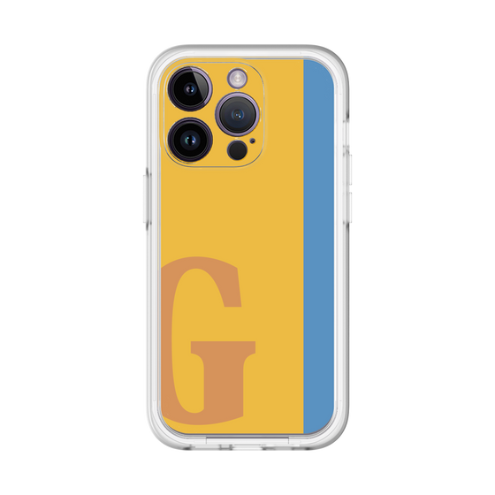 Slim Protection Premium Case［ オリジナル - initial color line - G orange ］