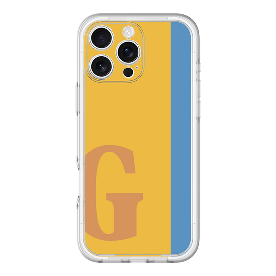 Slim Protection Premium Case［ オリジナル - initial color line - G orange ］