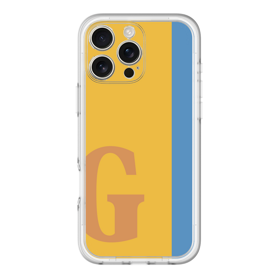 Slim Protection Premium Case［ オリジナル - initial color line - G orange ］