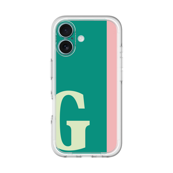 Slim Protection Premium Case［ オリジナル - initial color line - G green ］
