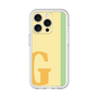 Slim Protection Premium Case［ オリジナル - initial color line - G yellow ］