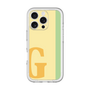 Slim Protection Premium Case［ オリジナル - initial color line - G yellow ］