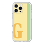 Slim Protection Premium Case［ オリジナル - initial color line - G yellow ］