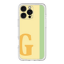 Slim Protection Premium Case［ オリジナル - initial color line - G yellow ］