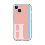 Slim Protection Premium Case［ オリジナル - initial color line - H pink ］