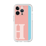 Slim Protection Premium Case［ オリジナル - initial color line - H pink ］