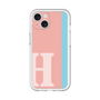 Slim Protection Premium Case［ オリジナル - initial color line - H pink ］
