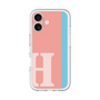 Slim Protection Premium Case［ オリジナル - initial color line - H pink ］
