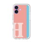 Slim Protection Premium Case［ オリジナル - initial color line - H pink ］