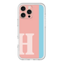 Slim Protection Premium Case［ オリジナル - initial color line - H pink ］
