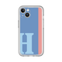 Slim Protection Premium Case［ オリジナル - initial color line - H blue ］