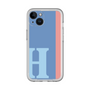 Slim Protection Premium Case［ オリジナル - initial color line - H blue ］