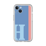 Slim Protection Premium Case［ オリジナル - initial color line - H blue ］