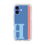 Slim Protection Premium Case［ オリジナル - initial color line - H blue ］
