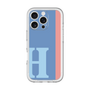 Slim Protection Premium Case［ オリジナル - initial color line - H blue ］