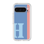Slim Protection Premium Case［ オリジナル - initial color line - H blue ］
