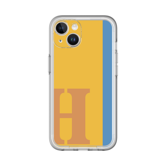 Slim Protection Premium Case［ オリジナル - initial color line - H orange ］