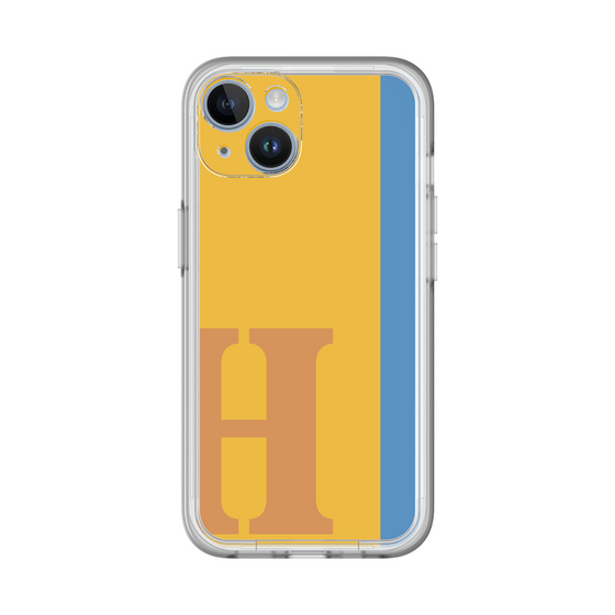 Slim Protection Premium Case［ オリジナル - initial color line - H orange ］