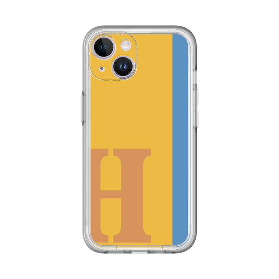 Slim Protection Premium Case［ オリジナル - initial color line - H orange ］