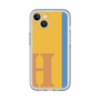 Slim Protection Premium Case［ オリジナル - initial color line - H orange ］