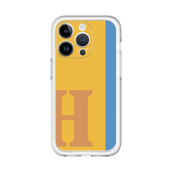 Slim Protection Premium Case［ オリジナル - initial color line - H orange ］