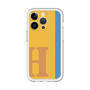 Slim Protection Premium Case［ オリジナル - initial color line - H orange ］