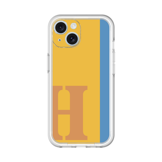 Slim Protection Premium Case［ オリジナル - initial color line - H orange ］