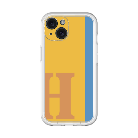 Slim Protection Premium Case［ オリジナル - initial color line - H orange ］