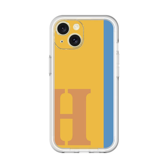 Slim Protection Premium Case［ オリジナル - initial color line - H orange ］