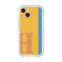 Slim Protection Premium Case［ オリジナル - initial color line - H orange ］
