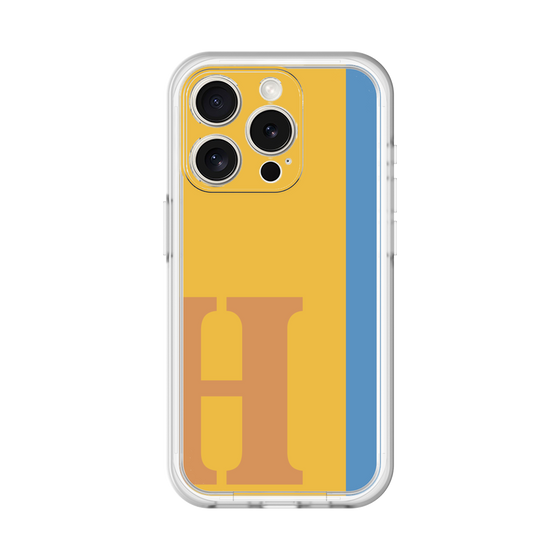 Slim Protection Premium Case［ オリジナル - initial color line - H orange ］