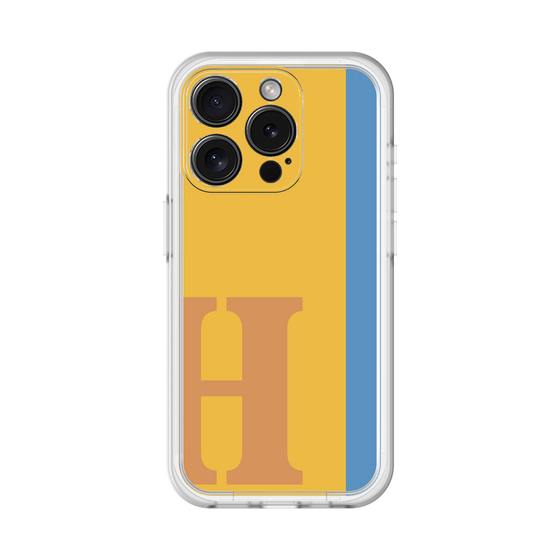 Slim Protection Premium Case［ オリジナル - initial color line - H orange ］