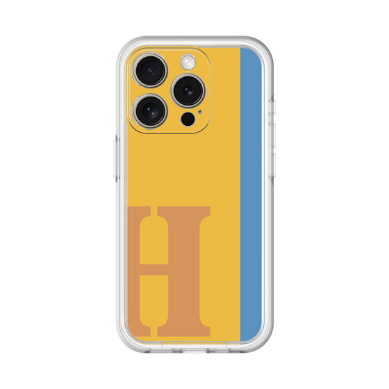 Slim Protection Premium Case［ オリジナル - initial color line - H orange ］