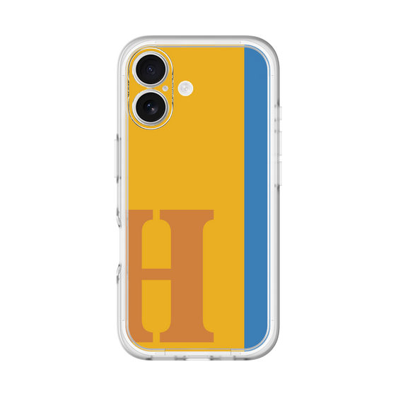 Slim Protection Premium Case［ オリジナル - initial color line - H orange ］