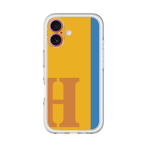 Slim Protection Premium Case［ オリジナル - initial color line - H orange ］