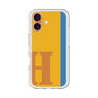 Slim Protection Premium Case［ オリジナル - initial color line - H orange ］
