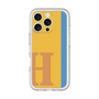 Slim Protection Premium Case［ オリジナル - initial color line - H orange ］
