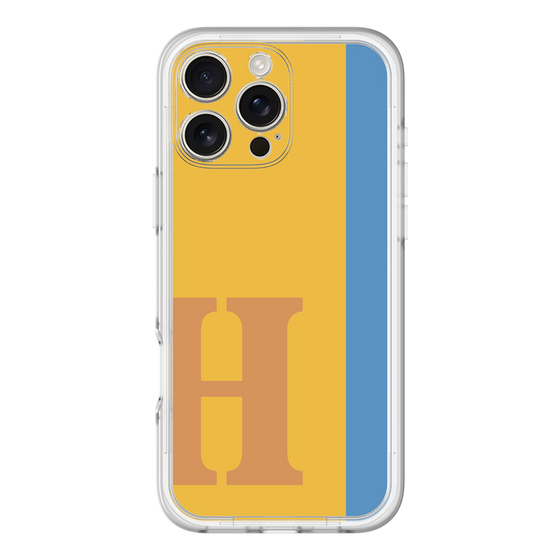 Slim Protection Premium Case［ オリジナル - initial color line - H orange ］