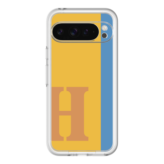 Slim Protection Premium Case［ オリジナル - initial color line - H orange ］