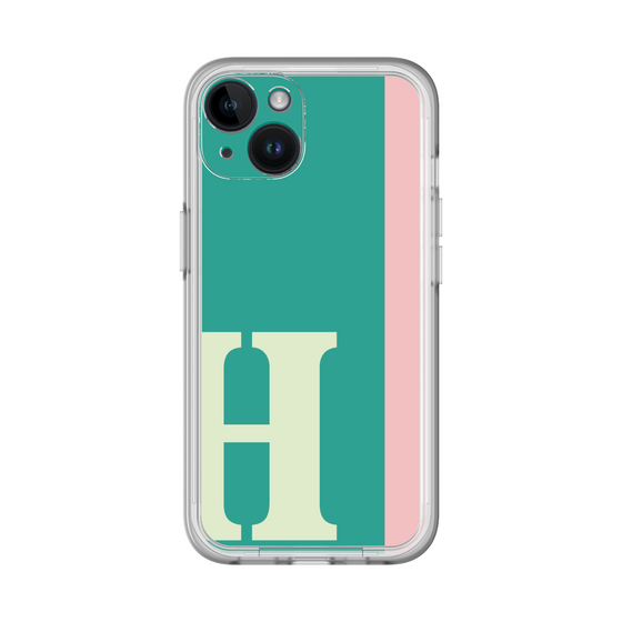 Slim Protection Premium Case［ オリジナル - initial color line - H green ］
